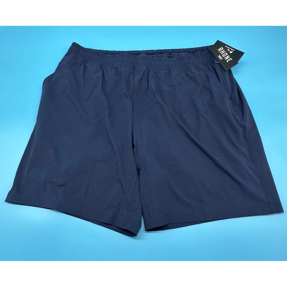 Rhone 9" Mako Lined Shorts Men's Size 2XL -‎ Navy Blue